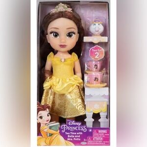 Disney Princess Doll Tea Time with Belle & Ms. Potts